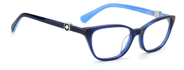 Premium Women Kate Spade Model Eyeglasses: Emmalee - Blue(2)- SpecSMART Eye Clinic (Diagonal View)
